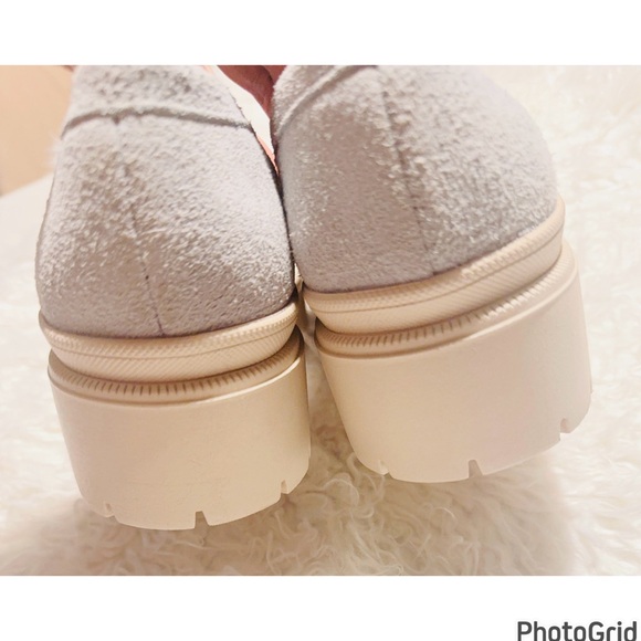 Patina Zoe Suede Blue Loafers - Picture 6 of 10